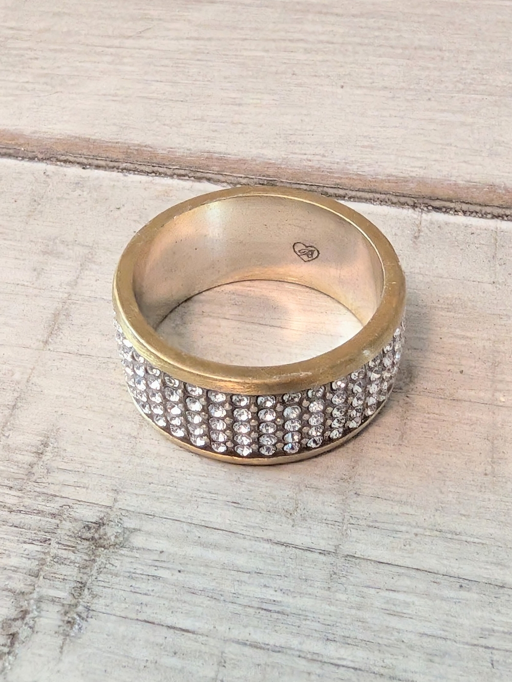 Brighton Meridian Ring Gold Size 8.5-9